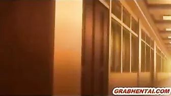 Bound and Busty Coed Gets Gangbanged by Rough Bandits in Wild Hentai Adventure