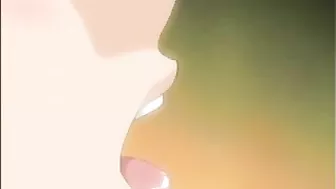 Hentai Lesbian Threesome Fisting and Dildoing Big Boobs