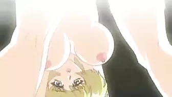 Bound and Gagged Hentai Bride with Big Tits Receives Punishment