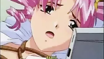 Hentai Video - Bondage Coed Sucks Stiff Dick, Hot Fucking