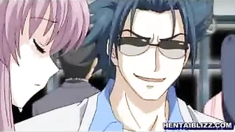 Bound and Blindfolded Hentai Beauty Gets Wetpussy Drilled by Vibrator