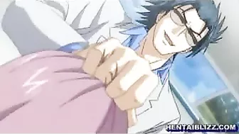 Bound and Blindfolded Hentai Beauty Gets Wetpussy Drilled by Vibrator