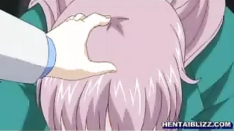 Bound and Blindfolded Hentai Beauty Gets Wetpussy Drilled by Vibrator