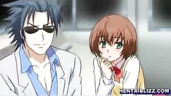 Hentai Double Penetration in the Train - Busty Beauties Take It to the Next Level