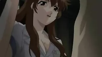 Japanese Anime Porn Video - Busty Nurse Gets Hot Pokin' From Behind!