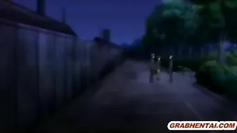 Monstrous Tentacle Fucking of Pregnant Hentai Coed