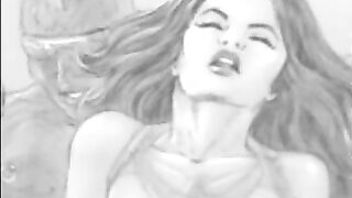 Hentai Threesome Fucks Sexy Girl in Hot Action