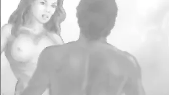 Hentai Threesome Fucks Sexy Girl in Hot Action