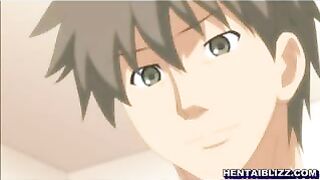 Japanese Anime Porn - Busty Hentai Cutie Gets Licked and Fingered until she cums!
