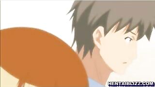 Japanese Anime Porn - Busty Hentai Cutie Gets Licked and Fingered until she cums!