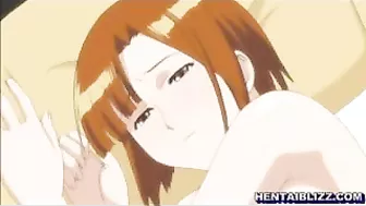 Japanese Anime Porn - Busty Hentai Cutie Gets Licked and Fingered until she cums!
