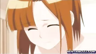 Japanese Anime Porn - Busty Hentai Cutie Gets Licked and Fingered until she cums!