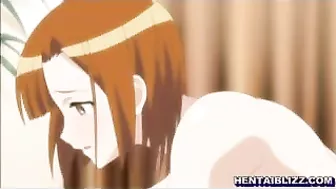 Japanese Anime Porn - Busty Hentai Cutie Gets Licked and Fingered until she cums!
