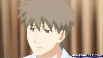 Japanese Anime Porn - Busty Hentai Cutie Gets Licked and Fingered until she cums!