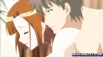 Japanese Anime Porn - Busty Hentai Cutie Gets Licked and Fingered until she cums!