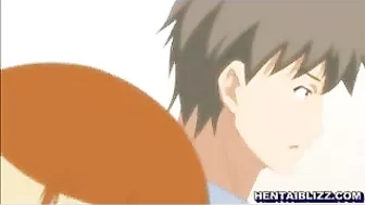 Japanese Anime Porn - Busty Hentai Cutie Gets Licked and Fingered until she cums!