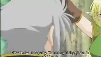 Elven Beauty's Bondage Fetish Fulfilled by a Monster Cock in the Forest