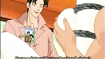 Housewife Gets Groupfucked and Photographed in Bondage Hentai Fantasy