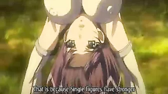 Hentai Beauty Gets Tentacle Monster Drilled All Over in the Forest