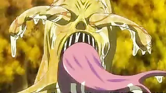 Hentai Beauty Gets Tentacle Monster Drilled All Over in the Forest