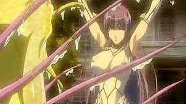 Hentai Beauty Gets Tentacle Monster Drilled All Over in the Forest