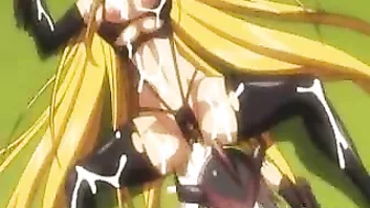 Hentai Princess Threesome With Double Dicks - Fucked!