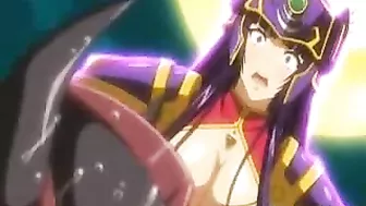 Hentai Princess Threesome With Double Dicks - Fucked!