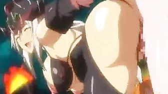 Hentai Princess Threesome With Double Dicks - Fucked!