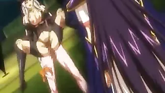 Hentai Princess Threesome With Double Dicks - Fucked!