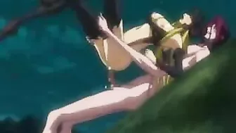 Hentai Princess Threesome With Double Dicks - Fucked!