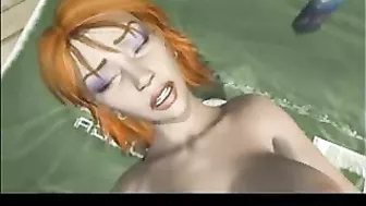 Hentai Fans' Delight - 3D Animated Slut Gets Fucked by Massive Tentacles