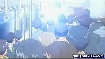 Hentai Schoolgirl's Public Train Fucking - Now!