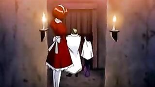 Busty Hentai Maids Get Hard Fucked by Shemales in Anime Cum Dripping Orgies