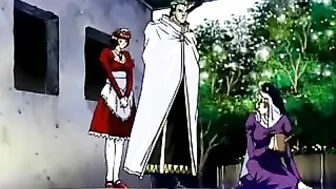 Busty Hentai Maids Get Hard Fucked by Shemales in Anime Cum Dripping Orgies