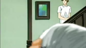 Tokyo Teen's First Time - Massive Knockers Taken by Hentai Manga Man