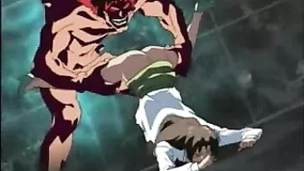 Demon and Pound this Sexy Hentai Woman's Juicy Pussy Lips!