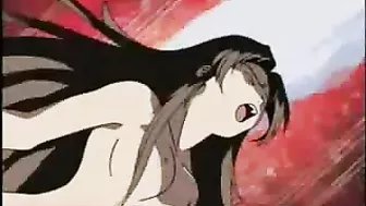 Demon and Pound this Sexy Hentai Woman's Juicy Pussy Lips!