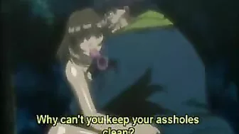 Hentai Cutie Gets Hard Fucked Outdoors by Pervy Guy with Bouncing Tits