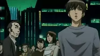 Hentai Cutie Gets Hard Fucked Outdoors by Pervy Guy with Bouncing Tits