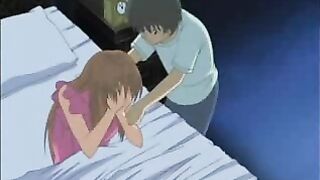 Horny hentai teen with massive breasts takes on her brothers in a wild anal sex session