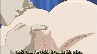 Horny hentai teen with massive breasts takes on her brothers in a wild anal sex session
