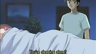 Horny hentai teen with massive breasts takes on her brothers in a wild anal sex session