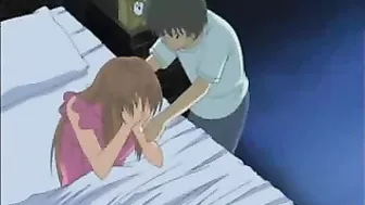 Horny hentai teen with massive breasts takes on her brothers in a wild anal sex session