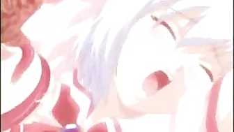 Kinky Tentacle Humiliation for Coed in Hentai Video