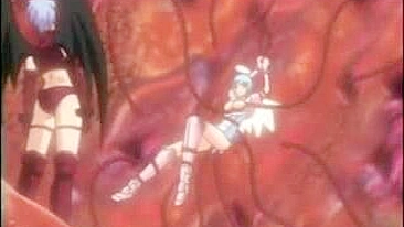 Kinky Tentacle Humiliation for Coed in Hentai Video