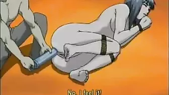 Tied-up Hentai Princess Gets Ass Injection with Enema