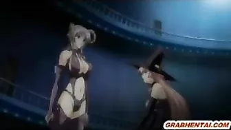 Tentacle Porn - Big Boobs Get Poked All Over in Hentai Heaven