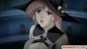 Tentacle Porn - Big Boobs Get Poked All Over in Hentai Heaven