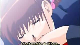 Hentai Coed Gets Ass Injection and Assfucked on Train Ride