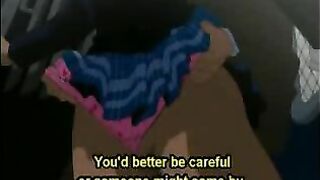 Hentai Coed Gets Ass Injection and Assfucked on Train Ride